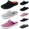 2024 Mesh Slippers Cushion Slip-on Summer Femmes Breatte Gai Walking Chaussures Purple Black Black Rose Gris Pourtette Purple Platphescules Cour Sneaker Female Taille 36-45