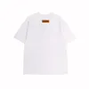 2024 Frühjahr/Sommer Neues T-Shirt mit Rundhalsausschnitt und Graffiti-Motiv für Herren und Damen, trendige, kurze Ärmel aus reiner Baumwolle, lockere Modemarke von hoher Qualität
