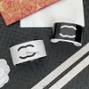 Projektant Bangle Acryl Bransoletka szeroka nadgarstka Wodoodporna i niezbędna biżuteria do projektowania dla kobiet miłość czarne białe przyjęcie weselne ze znaczkiem