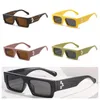 Модные белые оправы, стильные квадратные брендовые мужские и женские солнцезащитные очки 2239 Arrow x Black Frame, трендовые солнцезащитные очки, яркие спортивные солнцезащитные очки для путешествий 71S0 AHFU