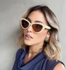 Mode beliebte Designer 04ys Sonnenbrille für Frauen Eleganz Cat Eye Form Acetat Sonnenbrille Sommer Outdoor Freizeit einfacher Stil Anti-Ultraviolett mit Etui geliefert