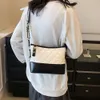 French Haute Couture, nisza wędrująca pachnący wiatr damski, mała kwadratowa torba, sieć diamentowa, wiosna/lato 2023 Crossbody Work 75% Hurtowa fabryka