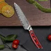 Kitchen Knives TURWHO 5 Inch Utility Knife 67 Layer Damascus Steel Super Sharp Cook Knife For Fruit Vagetable Petty Peeling Kitchen Knife Q240226