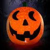 wholesale Festival Decoration 6mD (20ft) With blower Halloween Giant Ghost Inflatables Pumpkin Internal Led Lights advertising