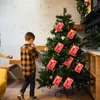 Christmas Decorations 6pcs Decoration Envelope Tree Hanging Ornament Nonwoven Creative Card Wedding