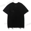 Chemise Tshirt Mens Designer t Men Men Cotton Cotton Trendy Hip-Hop Pullover Top Short