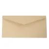 Envoltório de presente 50 pçs/lote envelope de alta qualidade 150g envelopes de papel kraft ocidental retro para convites de casamento papelaria de negócios