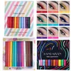 HANDAIYAN 12 buntes Eyeliner-Stift-Set, flüssiges Eyeliner-Stift-Set, schnell trocknend, langlebig, nicht verschmierend, wasserfest, 240220