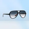 Nouveaux lunettes de soleil pilotes classiques pour femmes tortues gradient aviation verres de soleil pour hommes conduisant UV400 Protection Gafas 4125 Cat 5000 Flash Sungass Gafas8134981