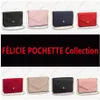 FELICIE POCHETTE Collection Cross Body Bag stylish versatile pouch clutch chain shoulder bags designers Womens Handbags Purse Wall2755