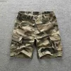 Shorts pour hommes Shorts Cargo pour hommes Shorts décontractés d'été pantalons courts de marque pour hommes 2023 nouveau pantalon Cargo Camouflage multi-poches homme 240226