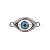 Charms Neueste Kristall Evil Blue Eye Anhänger Charme für Hut Armband Halskette Glück Splitter Überzogene Legierung Schmuck Zubehör D Dhgarden Dh7SP