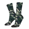 Herrensocken Happy Funny Camouflage Vintage Harajuku Hip Hop Neuheit Casual Crew Crazy Sock Geschenk bedruckt