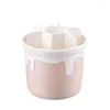 Storage Boxes Stylish Brush Stand Rotating Make Up Holder Clear Makeup Brushes Container Cosmetic Organiser For Women Girls