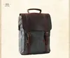 Модный мужской рюкзак, кожаный военный холщовый рюкзак, мужская и женская школьная сумка, рюкзак mochila 240219