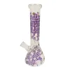 Fashion Cool Smoking Pipes Multicolor Glass Pipe Rökning Gun Höjd 26 cm ZZ