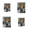 Mascot Costumes Hallowee Lovely Beast Lion Suit Animal Cartoon Costume Theme Character Carnival Adt Unisex Dress Christmas Fancy Per Dhtkb