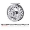 Reels 3/4 5/6 7/8 Wt Fly Fishing Reels 2+1bb 1:1 Aluminum Alloy Fly Reel Fishing Accessories For Trout Pike Carp