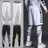 Pants Men's 2023 Compression Pants Cycling Running Basketball Soccer Elasticity Sweatpants Fitness Tights Legging Trousers