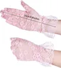 Black Lace Gloves For Women Elegant Short Lace Gloves Tea Party Gloves Wrist Length Floral Gloves Sunblock Bridal Gloves 22168