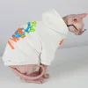 Vêtements Vêtements de chat sans poils Automne Hiver Chaud Coton Chat Pull à capuche pour Devon Rex Chaton Vêtements Velours Vêtements Sphynx Chat Tenues