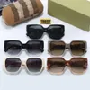 Designer di cornici per grazia di top di alta qualità per uomini e donne monogrammati occhiali da sole in plastica di moda vintage con scatola originale