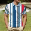 Polo da uomo 2024 Polo estive Button Up Tees Abbigliamento casual maschile Holiday Man Golf Shirt Stampa 3d Manica corta Everyday Tops 5XL