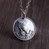 Halsband Balmora Real Sterling Sier God Be Vintage Pendant For Neckor Women Män Par Present Simple Punk Fashion Jewelry