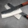 Kitchen Knives Chinese Cleaver Hand Forged Kitchen Knives Handmade Professional Vegetable Meat Slicing Sharp and durable Chef Knife Q240226