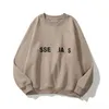 EssentialSweatshirts Ess Fog Designer Mens and Womens Fashion Hoodies Pullate Sweatshirt Sweet à capuche à manches longues en vrac