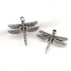 22848 45PCS Alloy Antique Silver Vintage Insects Dragonfly Pendant Charm Fashion Jewelry Accessory DIY Part2801