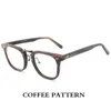 Nouvelles lunettes de soleil Frames Cadre de verres de myopie en bois pour les hommes et les femmes en bois des lunettes à grain transparent prescription optique JDA3263