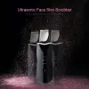 Scrubber 1/2/3 pièces CkeyiN épurateur de peau à ultrasons spatule faciale Deap nettoyage peau Peeling visage nettoyant RF EMS LED appareil de beauté Mini