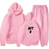 Whitefox Tracksuits Women Hoodie Set Two Piece Long Sleeve Polyester Pullover Hooded Casual Löst passande klädhuvtröja Pants Outfit Sweatshirts Set 92xs