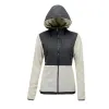 2024 Winter Womens Jackets Fleece Warm Collar Hoodie Coat Jacket Outdoor Casual SoftShell Warm Waterproof Breathable Ski Face Coats Many Colors