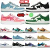 Bappesta Casual Shoes Mens Women Low Platform Sta SK8 Panda Shark Czarna kamo Bule Grey Dhgate Zamie Sports Star Treakers Treakers Rozmiar 36-45