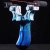 Hunting Slingshots Powerful Laser Slingshot High Precision Outdoor Hunting Resin Slingshot with Rubber Band Shooting Toy Game Accessories YQ240226