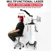 Multifunktionaler stehender LLLT-Laser 650-nm-Dioden-Haarwachstumsgerät Anti-Haarausfall-Kopfhautmassage Gesundheitserkennung Sauerstoffspray 5-in-1-Instrument