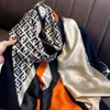 Scarves 2022 Summer Silk Headscarf Women Scarf Shawls Lady Wraps Soft Pashmina Female Echarpe Designer Beach Stole Neckerchief Ban273m