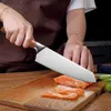 Kitchen Knives Japanese Kitchen Knife Meat Fish Slicing Vegetable Cutter Butcher Cleaver Sashimi Cooking Utility Knife Professional Chef Knives Q240226