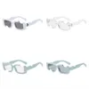 Óculos de sol de grife para homens e mulheres Estilo 2240 Moda óculos clássicos Placa grossa Placa preta Branca de moldura Eyewear Man Glasses Ykki