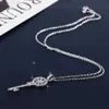 XIUMEIYIZU Neue Mode Schlüsselförmige Aussage Halsketten Für Frauen Schmuck Kupfer Zirkon Strass Schlüssel Charme Anhänger Halskette2555