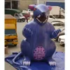 Hurtownia niestandardowa nadmuchiwana 4M Zwierzę okropne myszy szczur do dekoracji imprez na świeżym powietrzu wykonany w Chinach