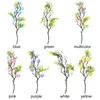 Party Decoration 2024 Easter Egg Tree Branch Colorful Diy Målning Flower Plant Decor Wedding Festival Supplies Home Vase