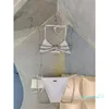 Modedesigner kvinnor underkläder baddräktdesigners bikini kvinnor badkläder baddräkt sexig sommar bikinis kvinnliga kläder svartvitt