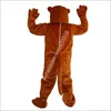 Novo adulto realista leve marrom doninha stoat mascote traje personalizado fantasia tema fantasia vestido