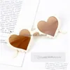 Sunglasses Ins Kids Love Heart Girls Candy Color Frame Polarized Sunglass Goggles Children Uv 400 Protective Beach Glasses Z6517 Dro Dhkhi