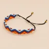 Link-Armbänder Go2boho Das Auge des Bösen Böhmenschmuck Japanische Miyuki-Perlenfarbe Pulsera Verstellbares Strandarmband