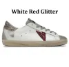 2024 Diseñador clásico Nuevos zapatos casuales viejos y sucios Gold Super Goose Star Marca italiana Zapatos Super Dirty Star Luxury sucios con lentejuelas blancas con caja...