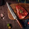 Noże kuchenne Yarenh 8 -calowy tasak - 73 Warstwy Japonia Damascus Narzędzia kuchenne - ostre noże ze stali węglowej - krój Sashimi Sushi Knife Q240226